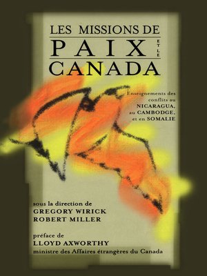 cover image of Les missions de paix et le Canada